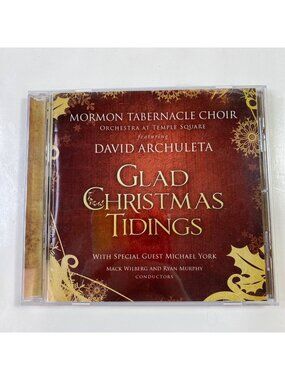 Mormon Tabernacle Choir Glad Christmas Tidings 2011 CD David Archuleta Holiday